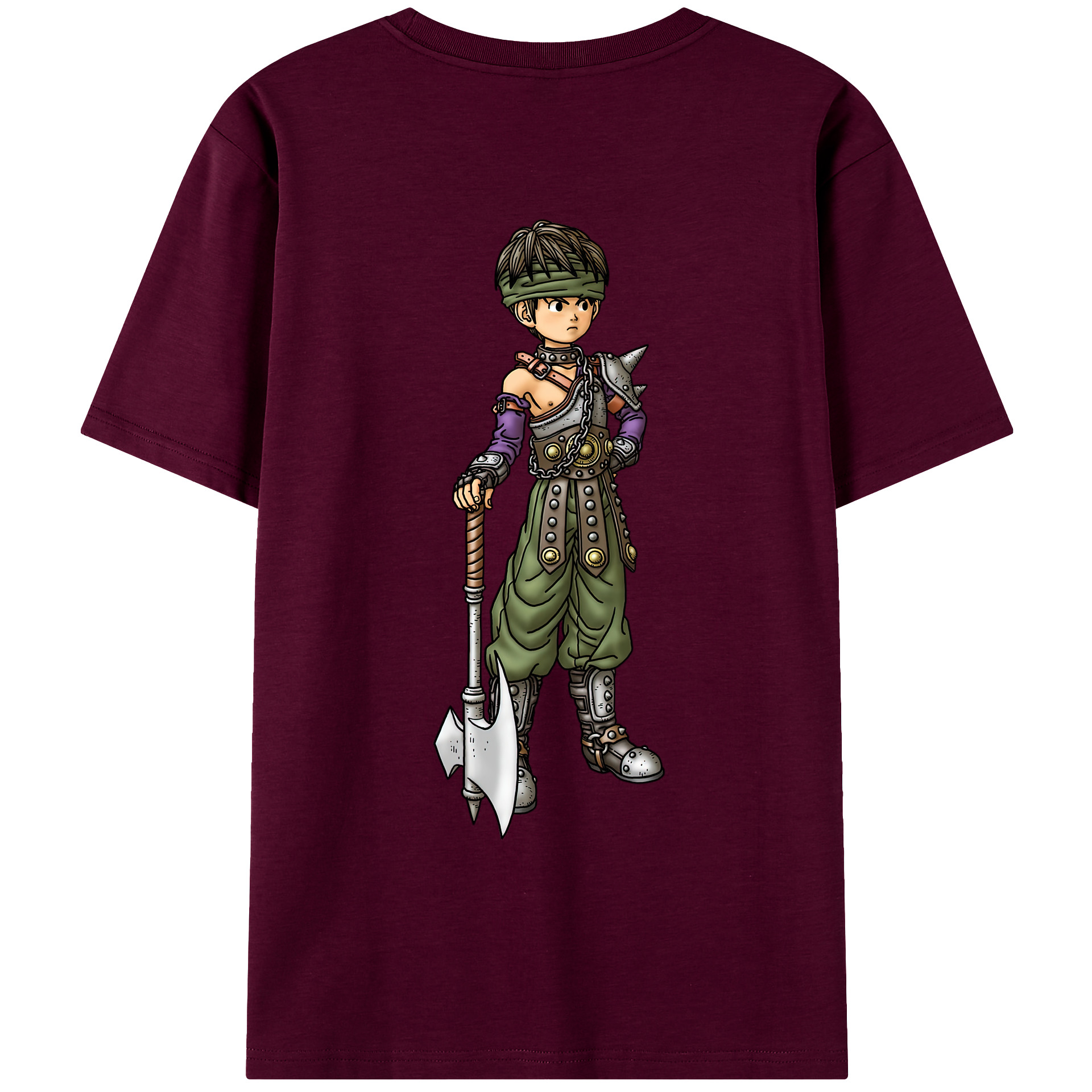（画像用） ドラゴンクエスト Doragon Kuesuto Dragon Quest レディース半袖Tシャツ(バックプリント)